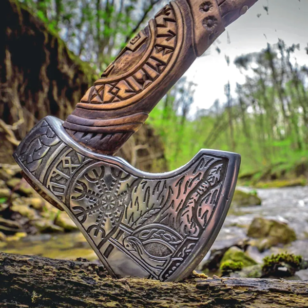 Technical Bearded Handmade Axe