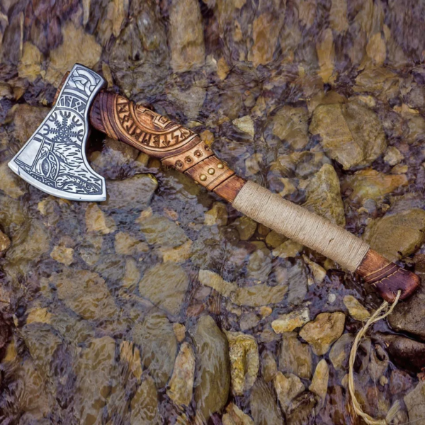 Technical Bearded Handmade Axe