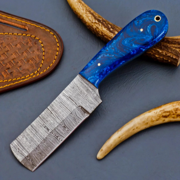 Handmade Damascus Bull Knife