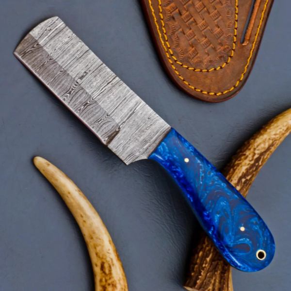 Handmade Damascus Bull Knife