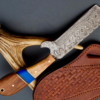 Handmade Damascus Tanto Knife